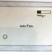 Warten - ein Kunstprojekt