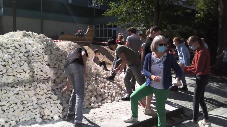 Grünes Klassenzimmer